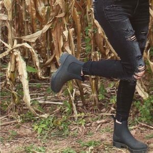 Jeffery Campbell Cloudy Platform Rain boots